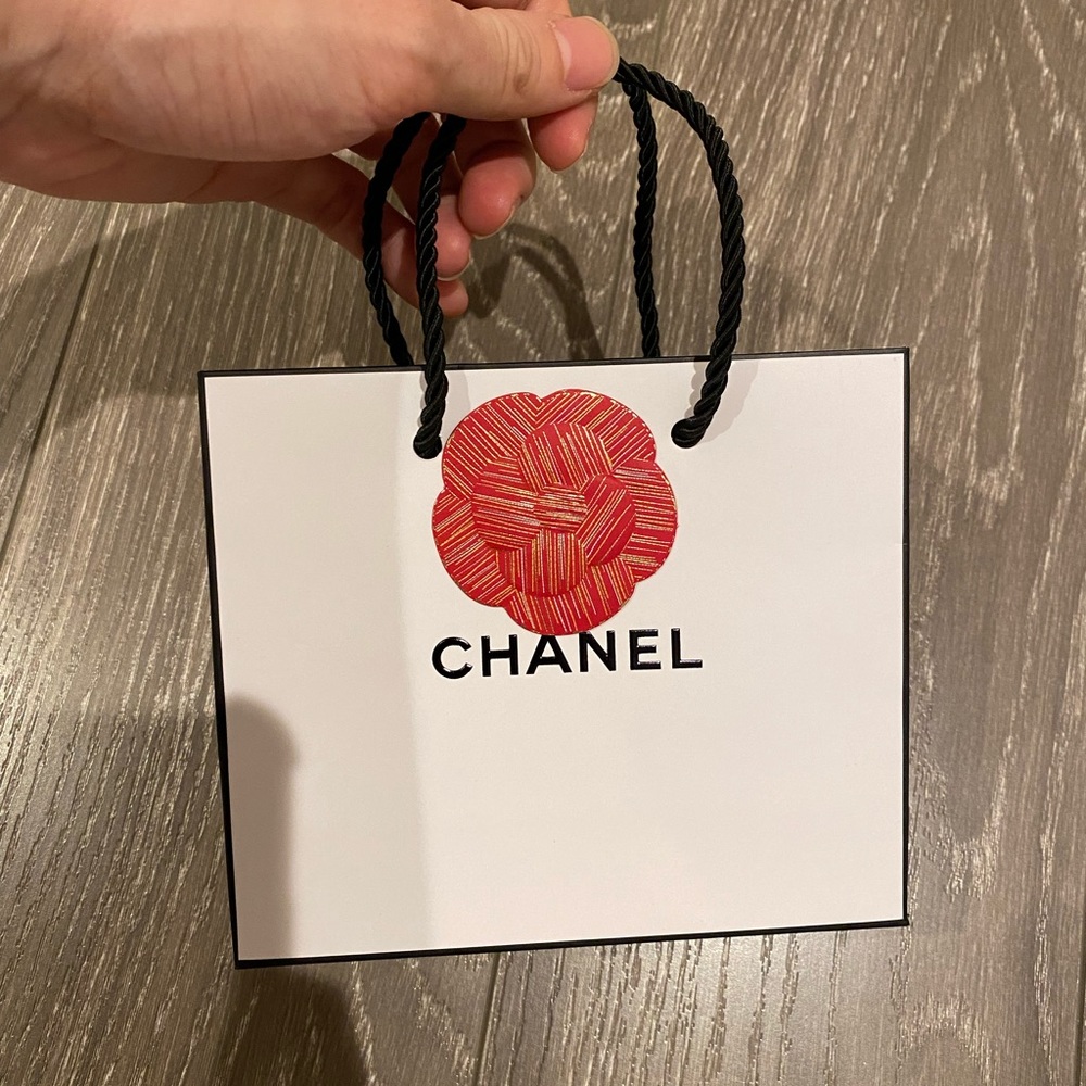 Chanel Paper Shopping Bag